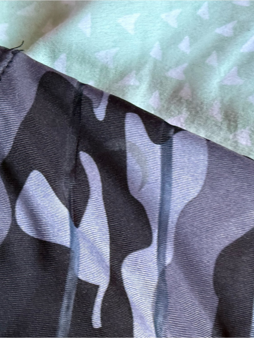 black and gray Camo Racerback Tank Top - Athletic Fit - Picture 3 of 3